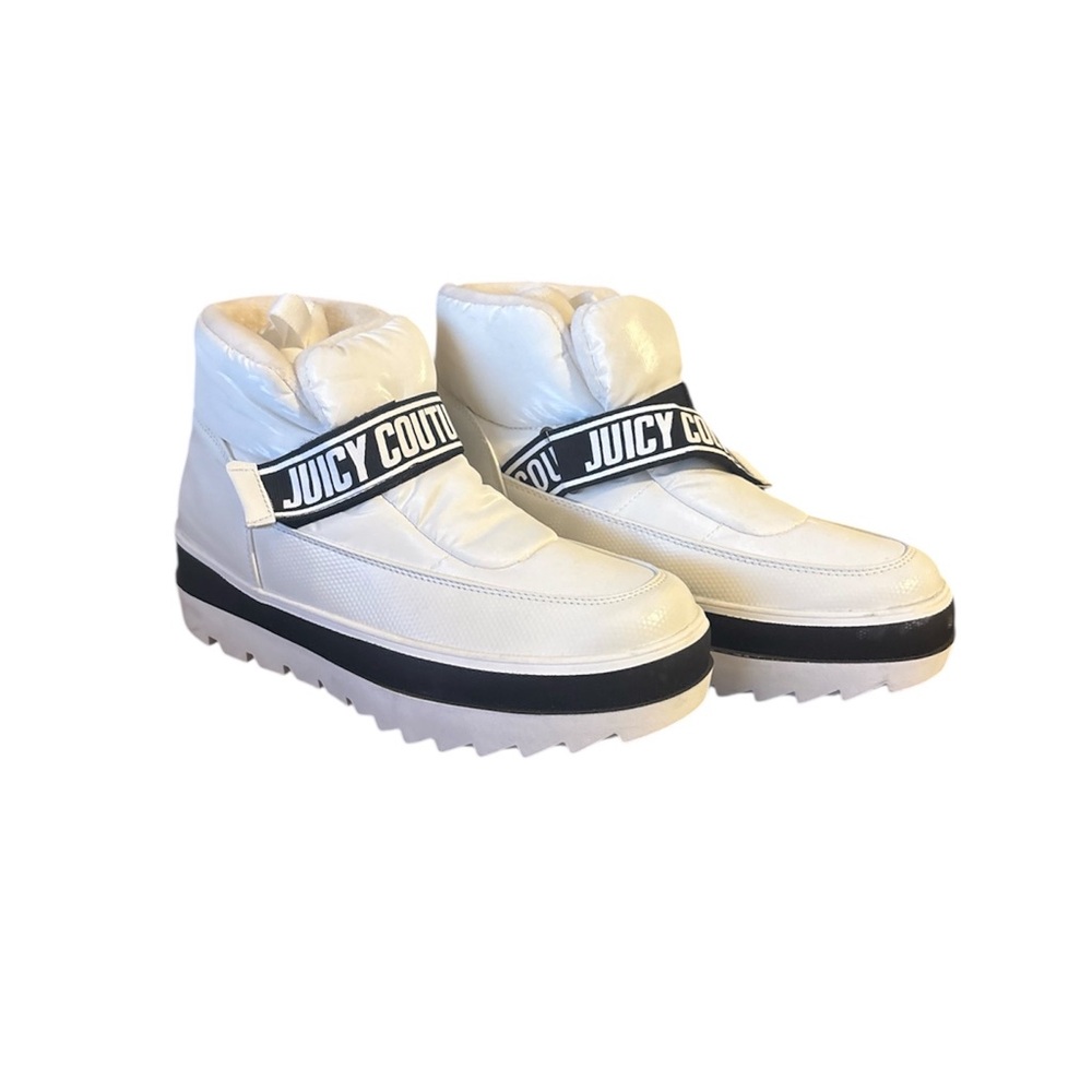 Juicy Couture White Winter Boots Women’s 10